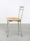 Vintage Italian Straw and Metal Chair, Image 5