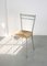 Vintage Italian Straw and Metal Chair 16