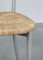 Vintage Italian Straw and Metal Chair, Image 11
