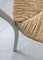 Vintage Italian Straw and Metal Chair 15