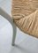 Vintage Italian Straw and Metal Chair, Image 15