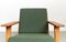 Danish Ge 290 Plank Lounge Chair by Hans J. Wegner for Getama, 1953 4