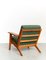 Danish Ge 290 Plank Lounge Chair by Hans J. Wegner for Getama, 1953 14