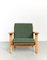 Danish Ge 290 Plank Lounge Chair by Hans J. Wegner for Getama, 1953 13