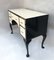 Art Deco Black and White Desk, 1930s 3