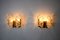 Lámparas de pared de cristal de Murano de Carl Fagerlund, años 70. Juego de 2, Imagen 2