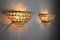 Regency Italian Crystals Cutted Glass Wall Lights, 1970s, Set of 2, Immagine 2