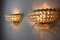 Regency Italian Crystals Cutted Glass Wall Lights, 1970s, Set of 2, Image 4