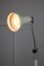 Lámpara de pie industrial vintage ajustable, años 70, Imagen 3