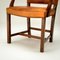 Leather and Beech Desk Chair by Ole Wanscher for A.J. Iversen, Denmark, 1940s, Image 12