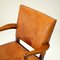 Leather and Beech Desk Chair by Ole Wanscher for A.J. Iversen, Denmark, 1940s, Image 11