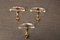 Italian Acrylic & Brass Wall Hangings, 1950s, Set of 3, Image 8