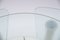 Round Italian Modern Glass Table with Bottle Shelf, 1980s, Set of 3, Image 11