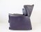 Viola Damore Leather Chair by Piero de Martini for Cassina, Image 13