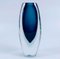 Mid-Century Sommerso Glass Vase by Vicke Lindstrand for Kosta Boda, Image 1