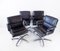 Leather Office Chairs from Drabert, 1970s, Set of 4, Image 11