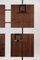 Appendiabiti da parete vintage geometrico con portaombrelli, Germania, anni '60, set di 2, Immagine 8