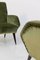 Vintage Italian Green Velvet Armchairs, Set of 2 7