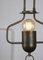 Vintage Deckenlampe aus Metall, 1980er 4