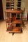 Walnut Revolving Bookcase 5