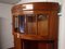 Art Nouveau Inlaid Rounded Cabinet Showcase, Image 9