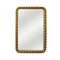 Hand-Carved Wooden Frame Mirror, Image 1