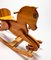 Mid-Century Pine Wood Rocking Horse, 1960s, Image 8