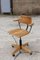 Beech & Steel Adjustable Desk Chair by Martin Stoll for Giroflex, Switzerland, 1950s 1