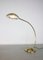 Vintage Golden Arc Table Lamp from Meblo, 1980s, Image 4