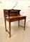 Antique Edwardian Quality Rosewood Marquetry Inlaid Writing Desk 10