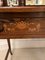 Antique Edwardian Quality Rosewood Marquetry Inlaid Writing Desk, Image 17