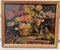 Still Life with Flowers and Pears, Oil on Board, Framed, Image 1