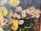 Bodegón con flores y peras, óleo sobre tabla, enmarcado, Imagen 2