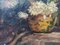 Bodegón con flores y peras, óleo sobre tabla, enmarcado, Imagen 4