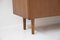 Vintage Sideboard in Wood and Red Glass by Melchiorre Bega 4