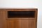 Vintage Sideboard in Wood and Red Glass by Melchiorre Bega, Image 3