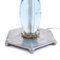 Lampada da tavolo Art Déco placcata in argento, anni '30, Immagine 7