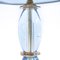 Lámpara de mesa Art Déco plateada, años 30, Imagen 3