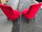 Red Liberty Armchairs, Set of 2 2
