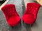 Red Liberty Armchairs, Set of 2 1