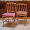 19th Century Gilt Wood Chiavari Chairs, Set of 2, Image 5