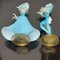 Murano Glass Dancing Couple Figurines with Gold Foil, Set of 2 9