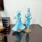 Murano Glass Dancing Couple Figurines with Gold Foil, Set of 2 2