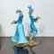 Figuras de pareja bailando de cristal de Murano con lámina dorada. Juego de 2, Imagen 5