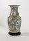 Canton Porcelain Vase on Wooden Base, China, Image 5