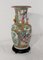 Canton Porcelain Vase on Wooden Base, China 4