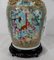 Canton Porcelain Vase on Wooden Base, China 21