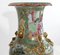 Canton Porcelain Vase on Wooden Base, China 9