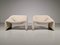 Chaises Groovy par Pierre Paulin pour Artifort, 1970s, Set de 2 3