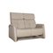 Gray Leather Two Seater Couch from Himolla 6